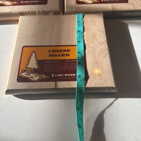 Characuterie boards for small plates great for wine pairing solid maple new. - Picture 3 of 7